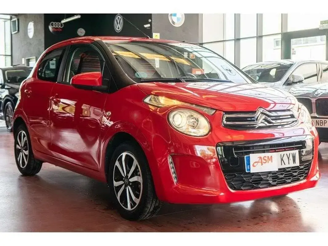 Brugt Citroën C1 72 HK (52 kW) 2019 Rød Hatchback