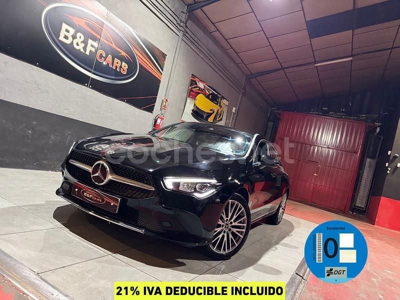 Negro Usado 2022 Mercedes CLA250e Berlina | 27.990 € (Super precio) - Imagen 1/4