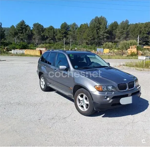 Usado BMW X5 231 CV (169 kW) 2004 Gris / plata SUV