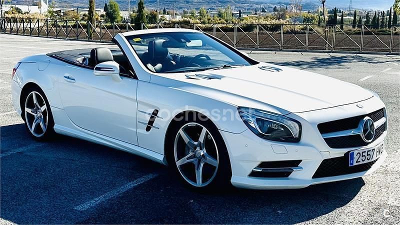 Blanco Usado 2014 Mercedes SL500 Descapotable | 59.000 € - Imagen 1/4