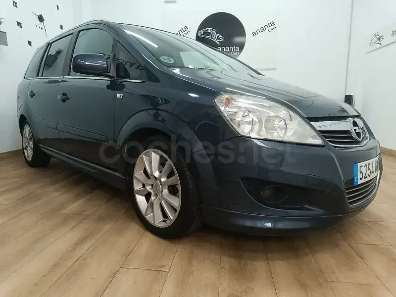Usado Opel Zafira 120 CV (88 kW) 2010 Azul Monovolumen