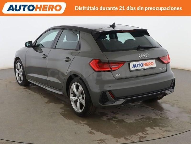 Usado Audi A1 Sportback S-Line 116 CV (85 kW) 2019 Gris / plata Utilitario