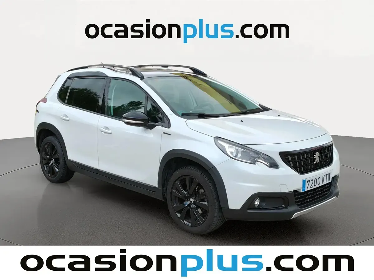 Usado Peugeot 2008 GT-line 131 CV (96 kW) 2019 Blanco SUV