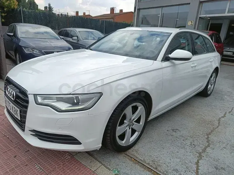 Usado Audi A6 Advanced 190 CV (139 kW) 2015 Blanco Familiar
