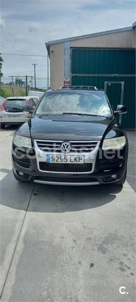 Negro Usado 2008 VW Touareg Individual SUV | 9700 € (Precio justo) - Imagen 1/4