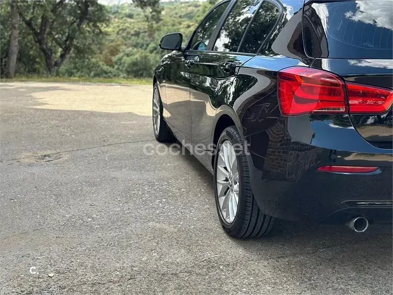 Usado BMW 116 109 CV (80 kW) 2017 Negro Utilitario