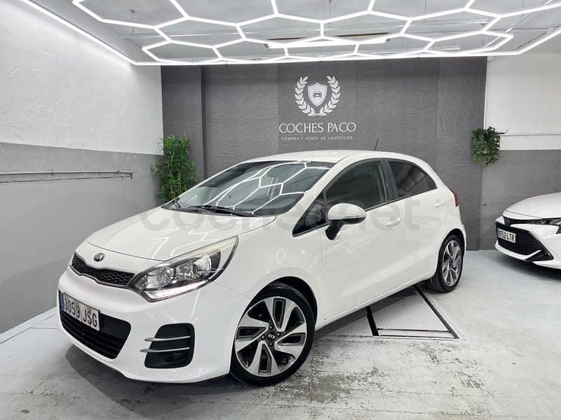 Usado Kia Rio 84 CV (61 kW) 2016 Blanco Utilitario