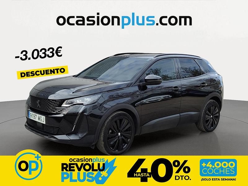 Usado Peugeot 3008 GT 130 CV (95 kW) 2023 Negro SUV