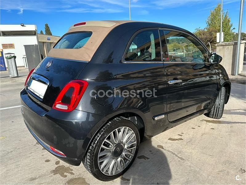 Usado Fiat 500 Lounge 69 CV (50 kW) 2017 Negro Berlina