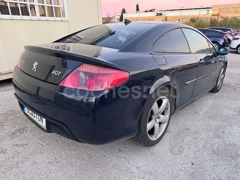 Usado Peugeot 407 Coupe 204 CV (150 kW) 2007 Negro Coupe