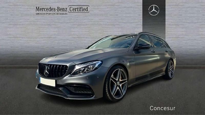 Gris Usado 2019 Mercedes C63 AMG AMG Familiar | 49.900 € - Imagen 1/4