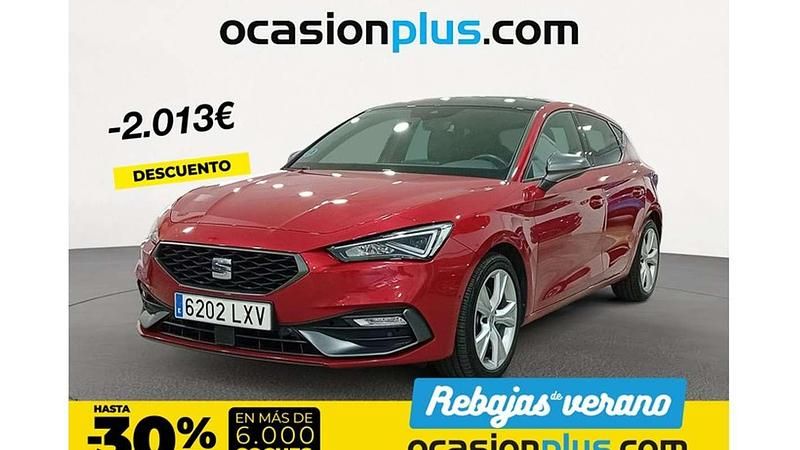 Rojo Usado 2022 Seat Leon FR Utilitario | 19.819 € (Buen precio) - Imagen 1/4