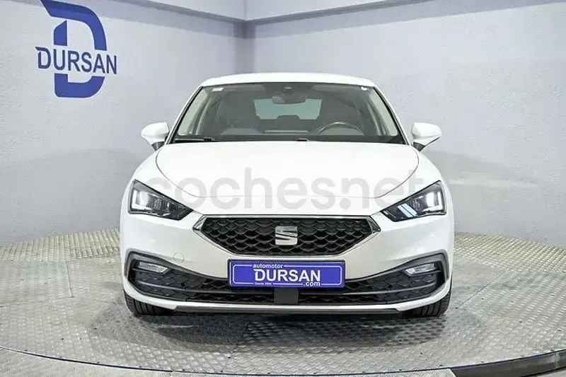 Usado Seat Leon Style 115 CV (84 kW) 2021 Blanco Berlina