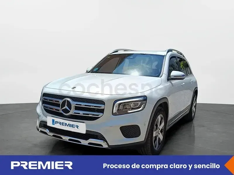 Usado Mercedes GLB200 150 CV (110 kW) 2022 Blanco SUV