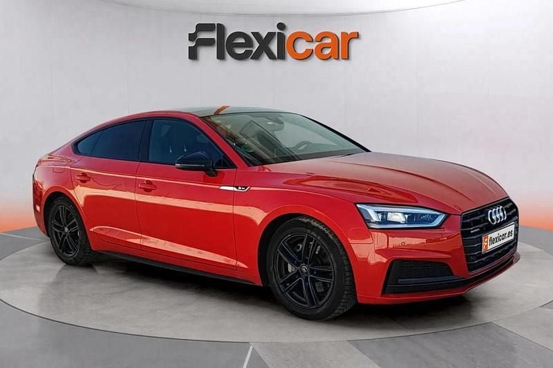 Rojo Usado 2018 Audi A5 Sportback Berlina | 23.990 € (Precio justo) - Imagen 1/4