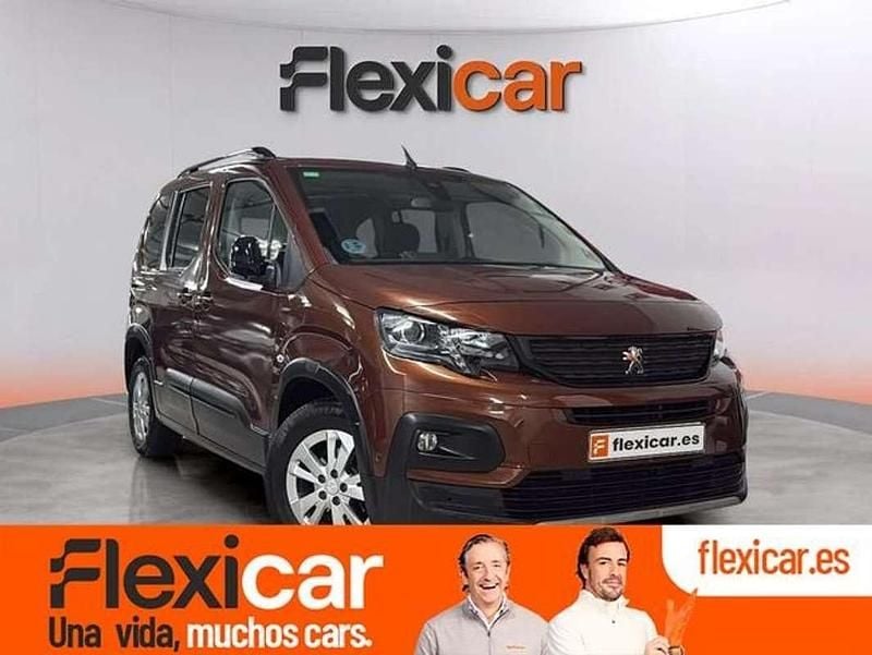Marrón Usado 2019 Peugeot Rifter GT-line Monovolumen | 16.190 € (Super precio) - Imagen 1/4