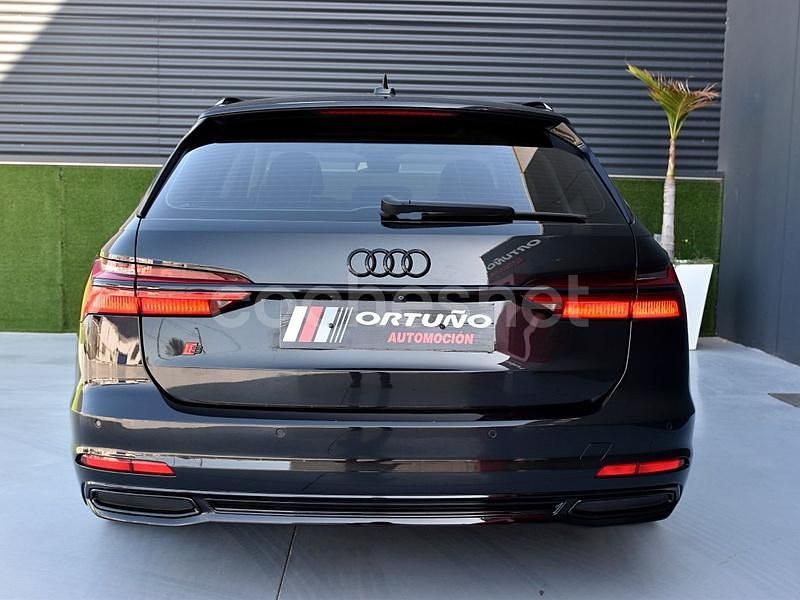 Usado Audi A6 S-Line 204 CV (150 kW) 2019 Negro Familiar