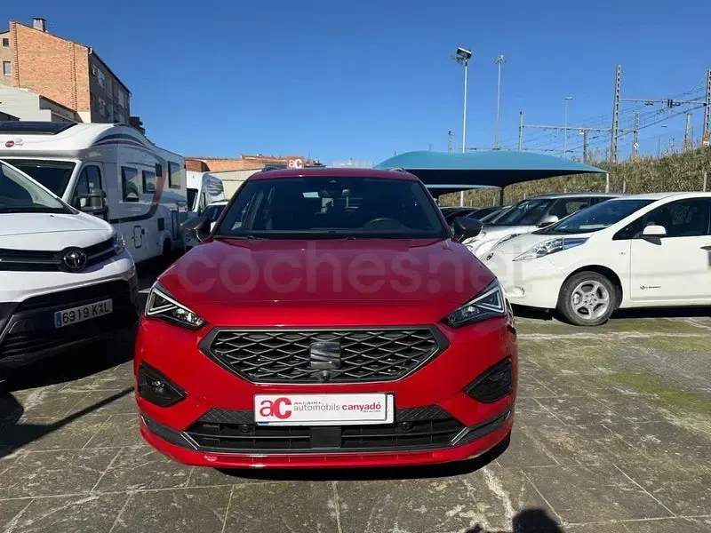 Usado Seat Tarraco FR 150 CV (110 kW) 2022 Granate SUV