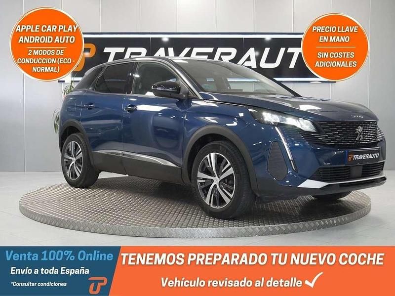 Usado Peugeot 3008 Allure 130 CV (95 kW) 2024 Azul SUV