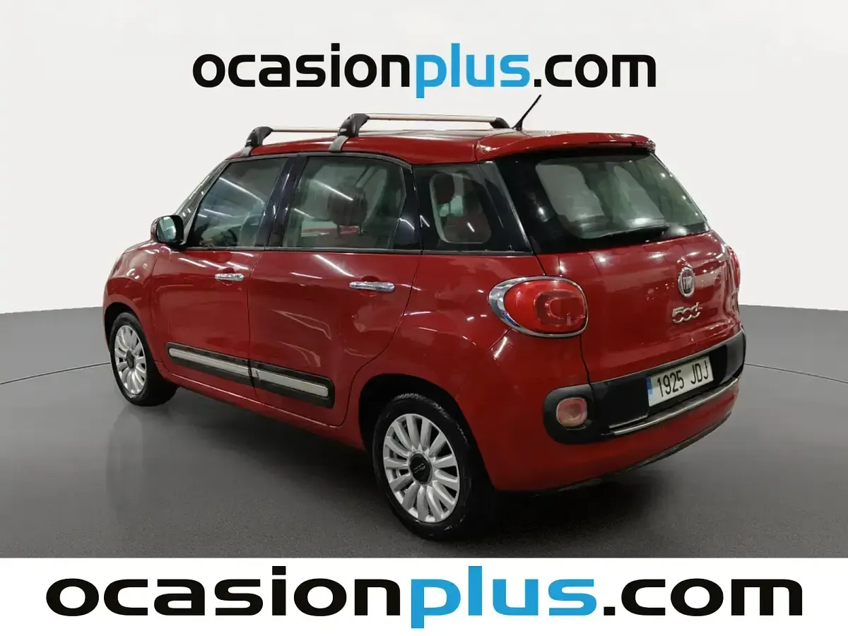 Usado Fiat 500L Pop Star 85 CV (62 kW) 2015 Rojo Monovolumen