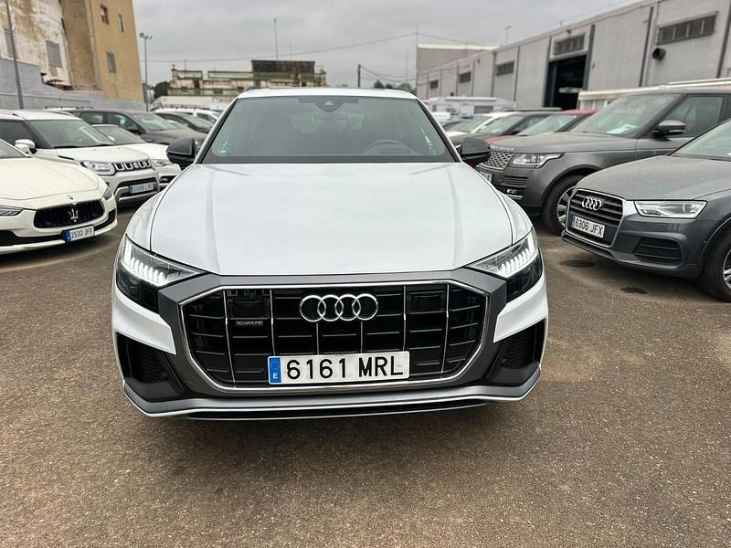 Usado Audi Q8 S-Line 286 CV (210 kW) 2020 Blanco SUV