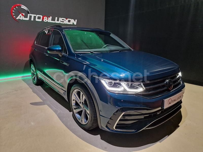 Usado VW Tiguan R-line 150 CV (110 kW) 2021 Verde SUV