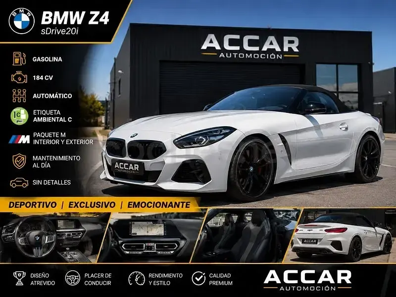 Usado BMW Z4 Comfort Edition 197 CV (144 kW) 2025 Blanco Descapotable