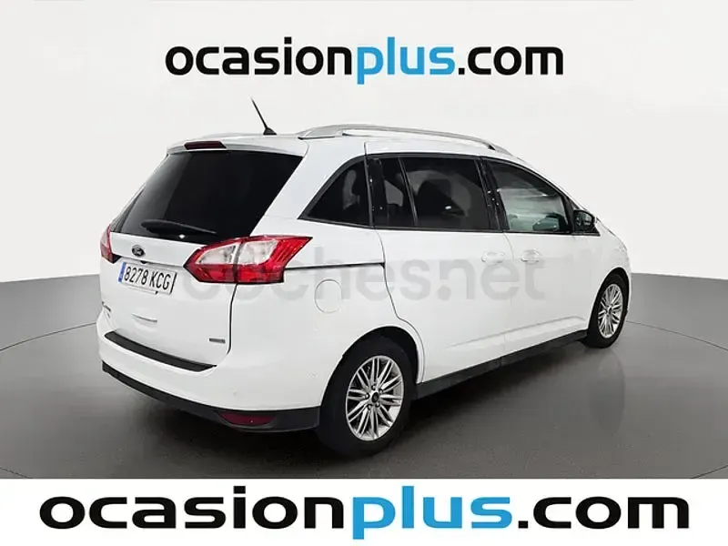 Usado Ford Grand C-Max Trend 125 CV (91 kW) 2017 Blanco Monovolumen