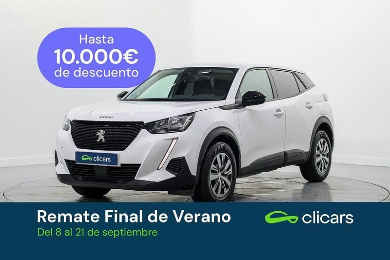Blanco Usado 2022 Peugeot 2008 Active SUV | 15.790 € (Precio justo) - Imagen 1/4