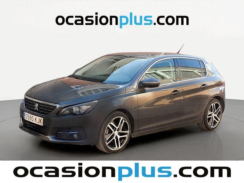 Usado Peugeot 308 Allure 131 CV (96 kW) 2018 Gris Utilitario