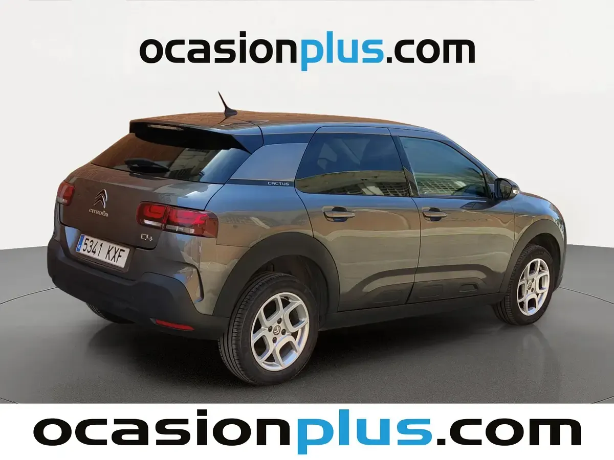 Usado Citroën C4 Cactus Feel 110 CV (80 kW) 2019 Gris Utilitario