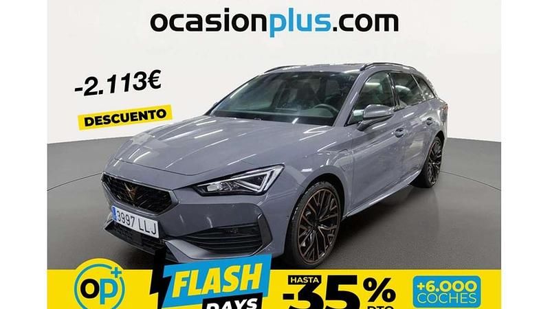 Usado Cupra Leon VZ 245 CV (180 kW) 2020 Gris Familiar