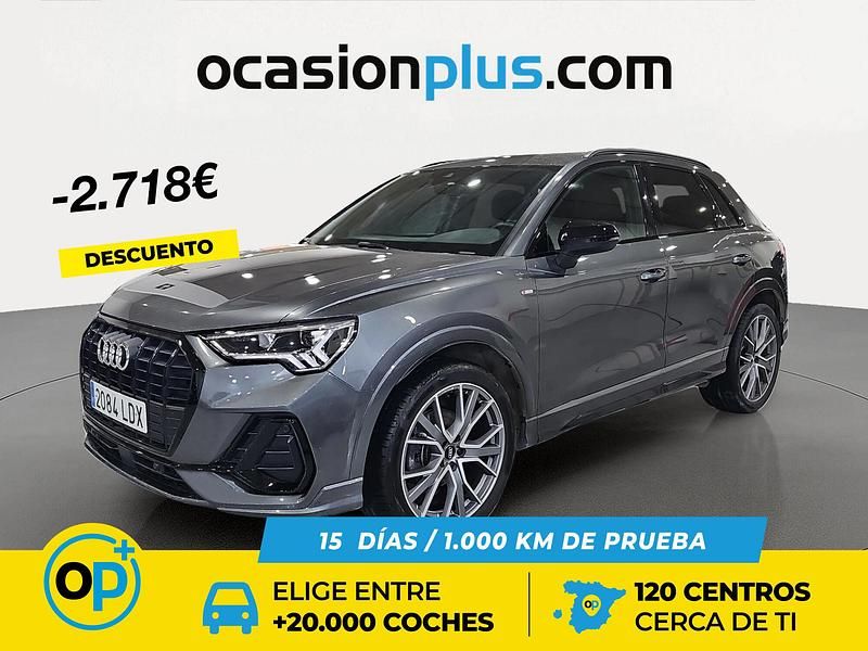 Usado Audi Q3 S-Line 150 CV (110 kW) 2020 Gris SUV