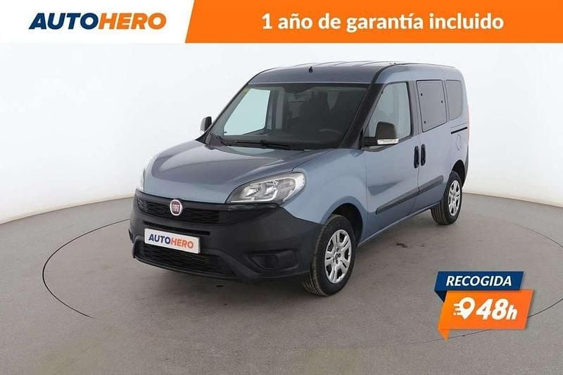 Azul Usado 2017 Fiat Doblò Easy Monovolumen | 11.999 € (Precio justo) - Imagen 1/3