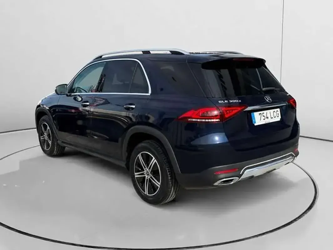 Usado Mercedes GLE300 245 CV (180 kW) 2019 Azul SUV