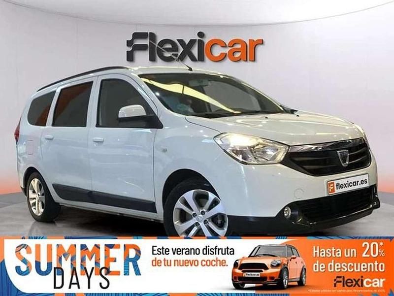 Blanco Usado 2017 Dacia Lodgy Lauréate Monovolumen | 8490 € (Precio justo) - Imagen 1/4