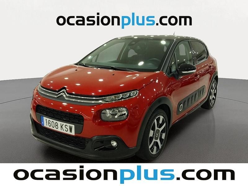 Rojo Usado 2019 Citroën C3 Shine Utilitario | 12.719 € (Un poco caro) - Imagen 1/4