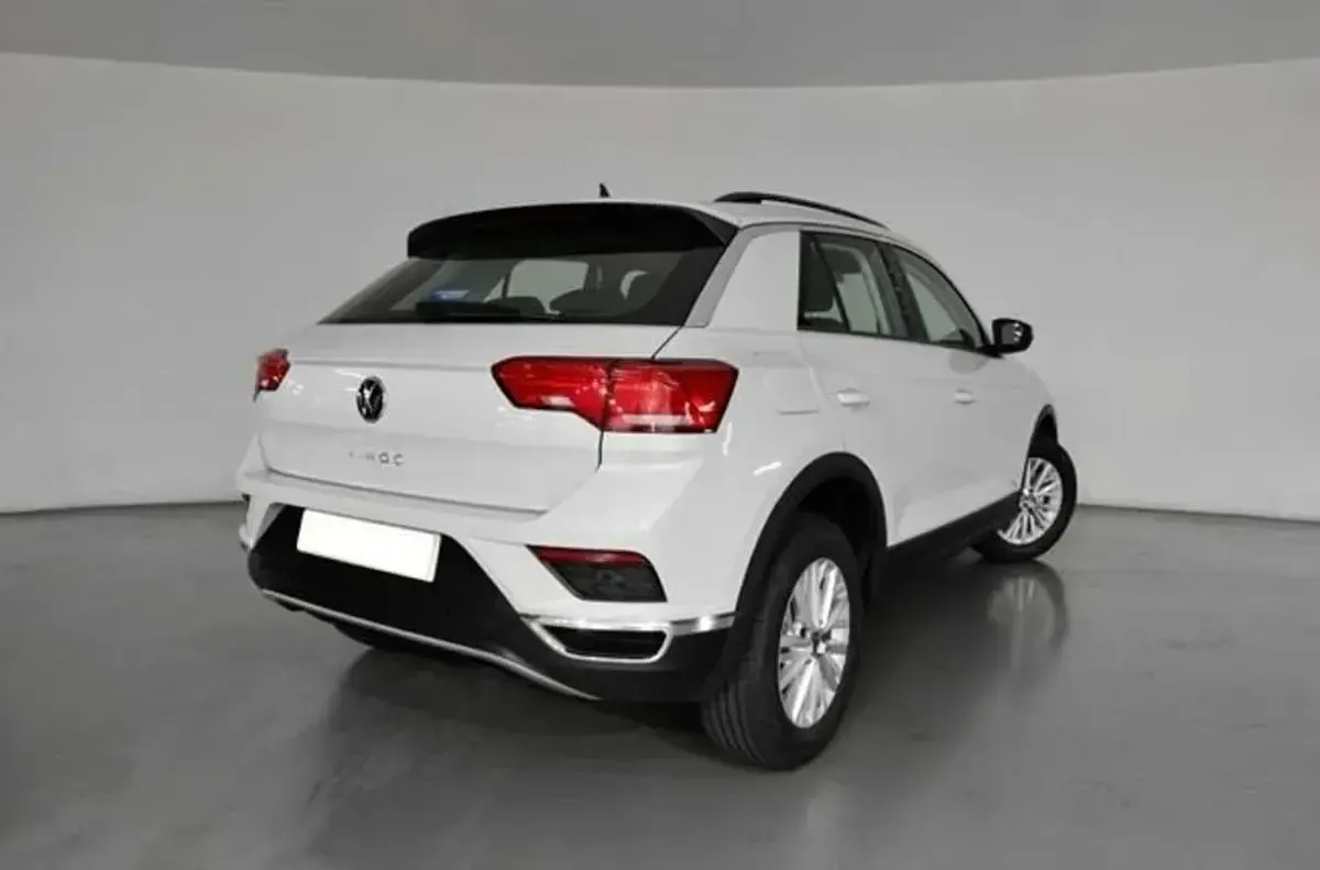 Usado VW T-Roc 110 CV (80 kW) 2023 Blanco SUV