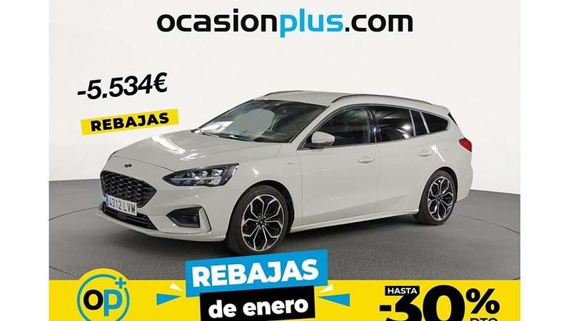Blanco Usado 2021 Ford Focus ST-Line X Familiar | 16.319 € (Buen precio) - Imagen 1/4