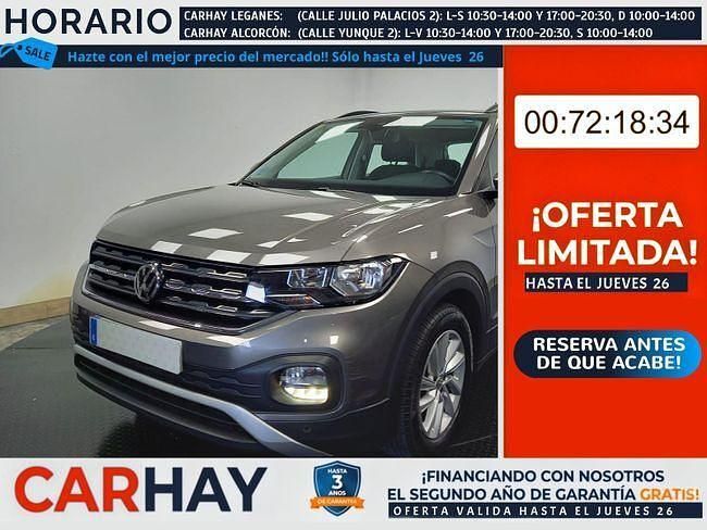 Usado VW T-Cross Advance 116 CV (85 kW) 2020 Gris SUV