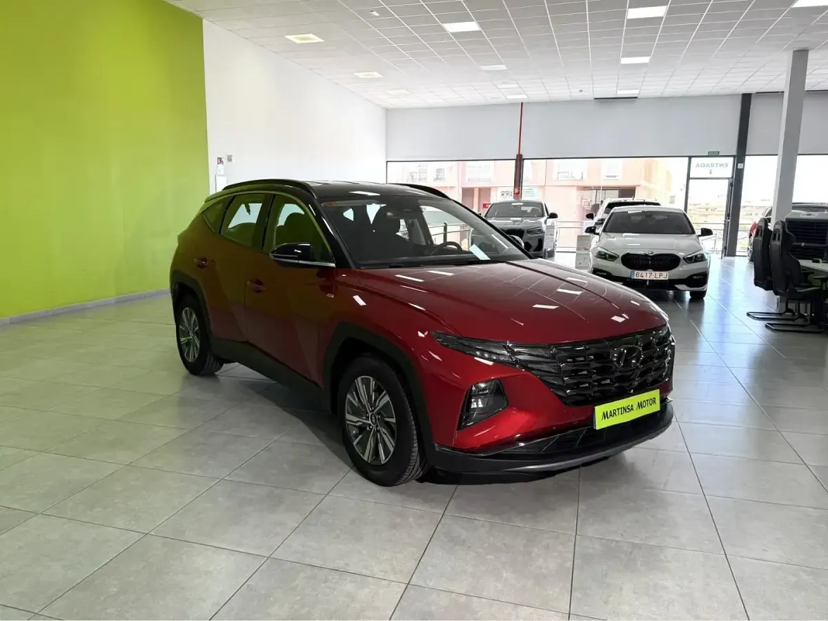 Usado Hyundai Tucson 150 CV (110 kW) 2021 Rojo SUV