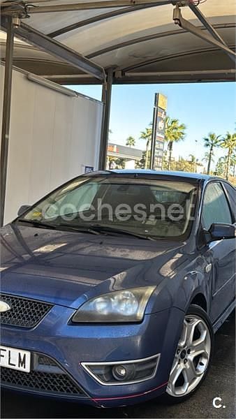 Azul Usado 2007 Ford Focus Sport Berlina | 2500 € (Buen precio) - Imagen 1/4