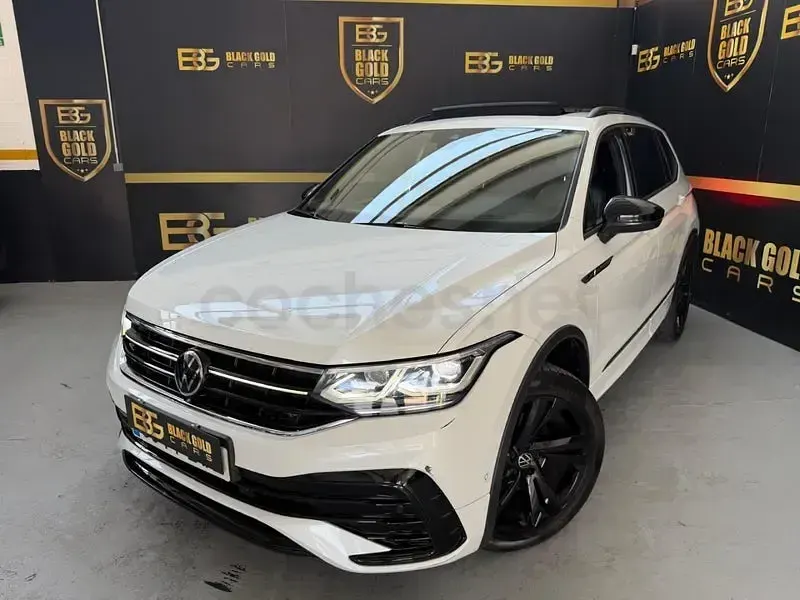Usado VW Tiguan Allspace R-line 150 CV (110 kW) 2022 Blanco SUV
