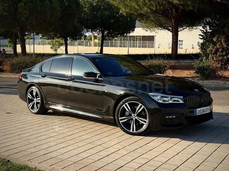 Usado BMW 740 Comfort Edition 320 CV (235 kW) 2016 Negro Berlina