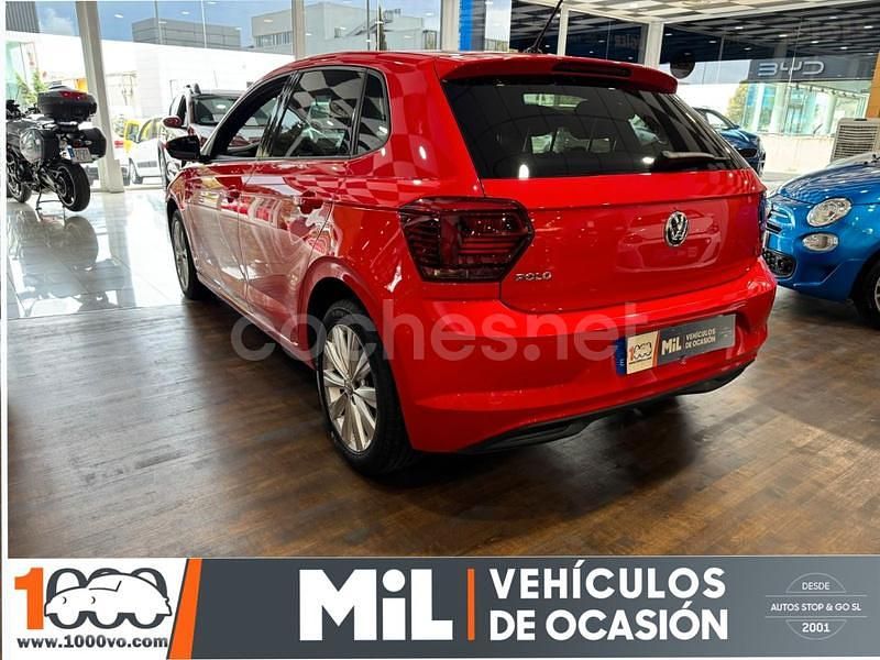 Usado VW Polo Sportline 95 CV (69 kW) 2019 Rojo Berlina
