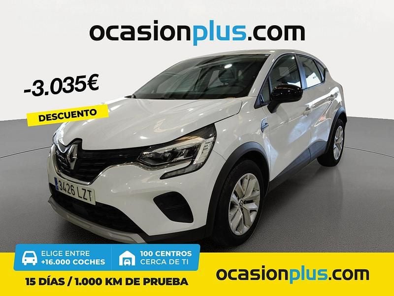 Blanco Usado 2022 Renault Captur Intens SUV | 13.700 € (Precio justo) - Imagen 1/4