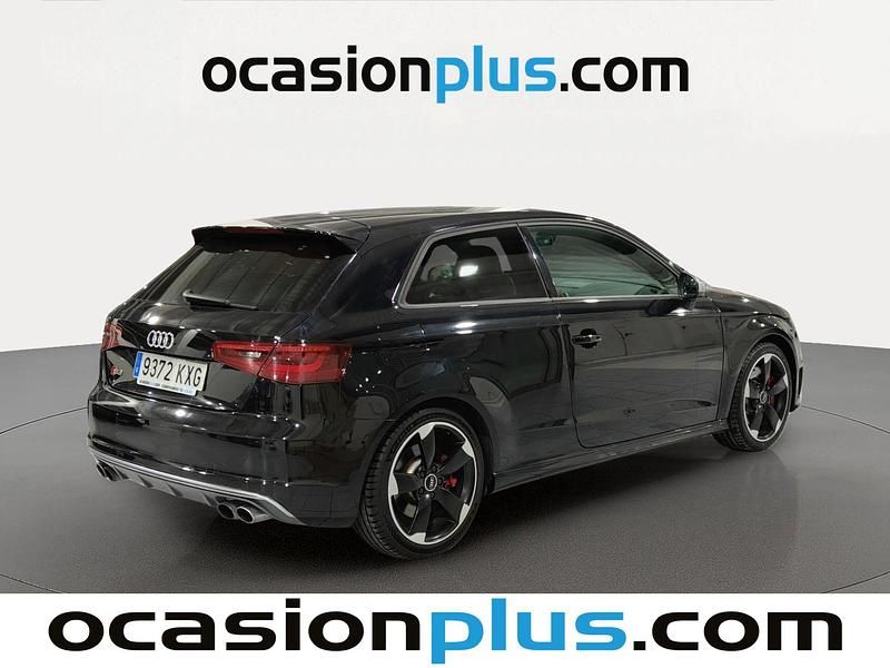 Usado Audi S3 Sportback 300 CV (220 kW) 2015 Negro Utilitario
