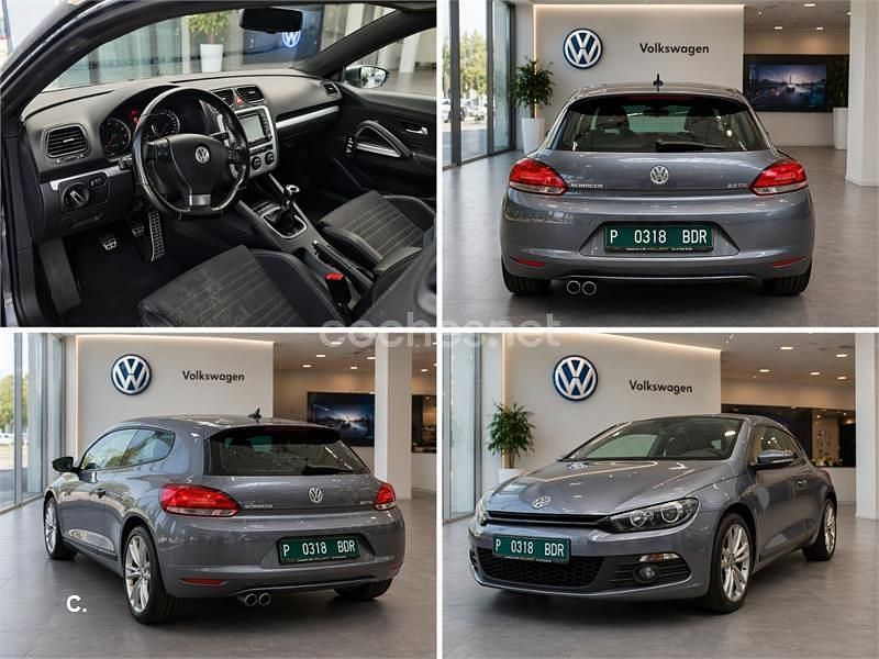 Usado VW Scirocco GT 139 CV (102 kW) 1989 Gris / plata Coupe