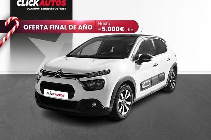 Blanco Usado 2023 Citroën C3 Shine | 11.950 € (Precio justo) - Imagen 1/4