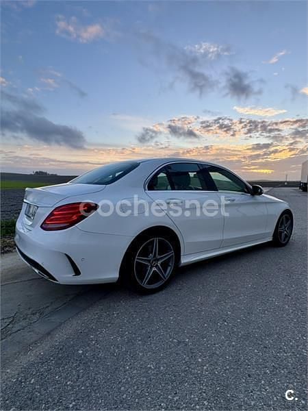 Occasion Mercedes C220 AMG line 170 PK (125 kW) 2016 Wit Sedan